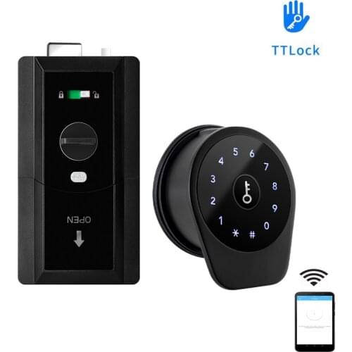 TTLock APP Smart Bluetooth-compatible Remote Control Fingerprint Biometrics Password Card Code Automatic Lock