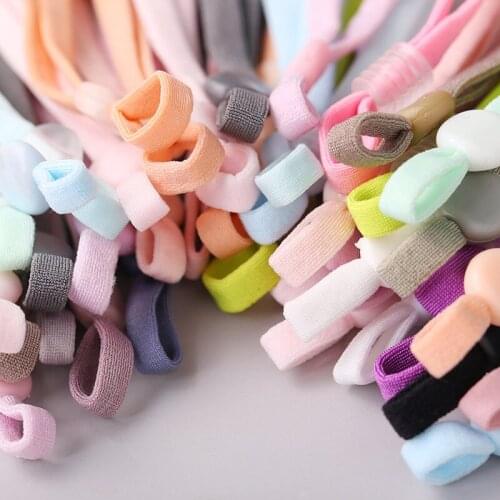 1000pcs Flat Mask Elastic Band Rubber Rope Ear Hanging Mask Strap Adjustable Rope