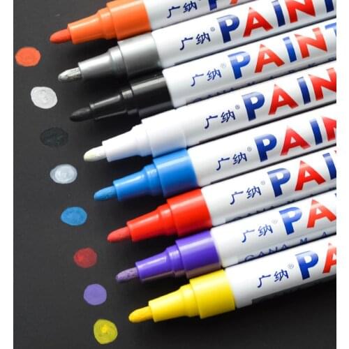 12Colors Wedding Invitation Greeting Card Sign In Gold/silver Label Pen Wedding Decoration Gift DIY Party Decoration Supplies