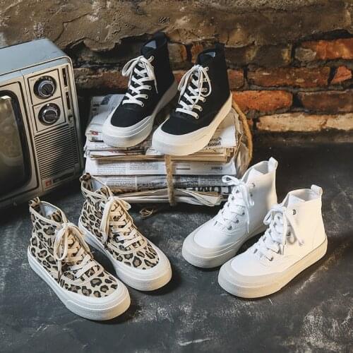 2021 ladies high-top shoes, fashionable and cool old shoes, breathable mesh shoes, inner heightening shoes