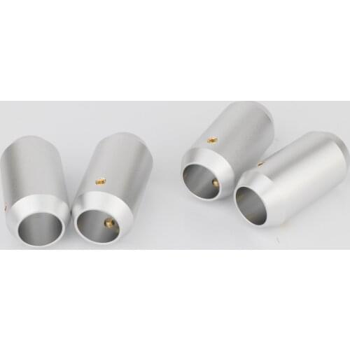 4Pcs AL1608 Speaker Wire Pants Bi-Wire Assembly Pack Y Boot speaker cable splitter 1 to 4 Bi-wire Cable Pants