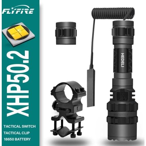 8000 lumens most powerful led flashlight tactical flashlight usb torch light rechargeable hunting cree xml l2 hand lamp