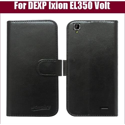 New Arrival 6 Colors High Quality Flip Leather Exclusive Protective Cover Case For DEXP Ixion EL350 Volt Case