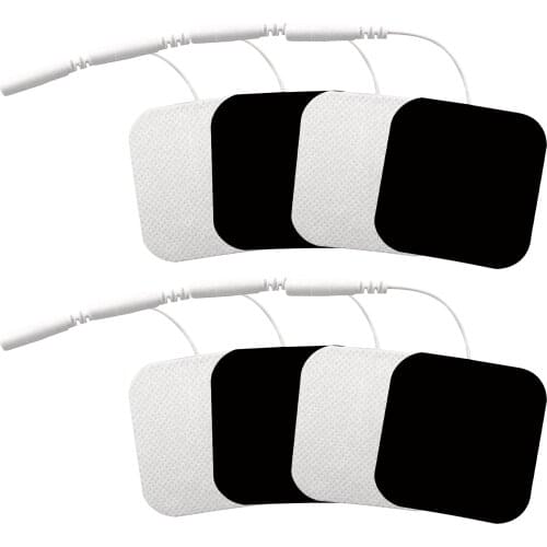 Electrode Pads for Tens Acupuncture Therapeutic Pulse Massager Sticker Adhesive Replacement Patch Massage Pad Conductive Gel