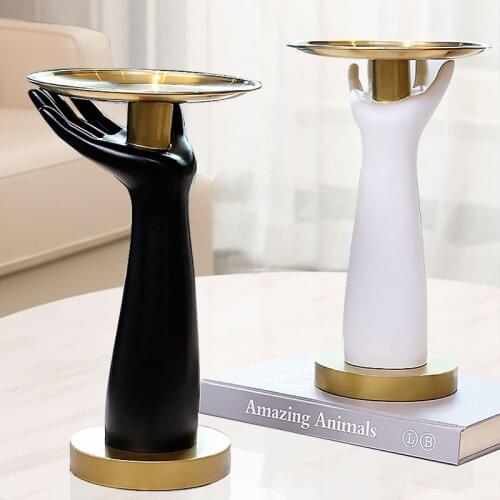 Creative Key Fruit Storage Tray Home Adornment Living Room Bedroom Decoration Modern Simple Resin Crafts Wedding Ornaments