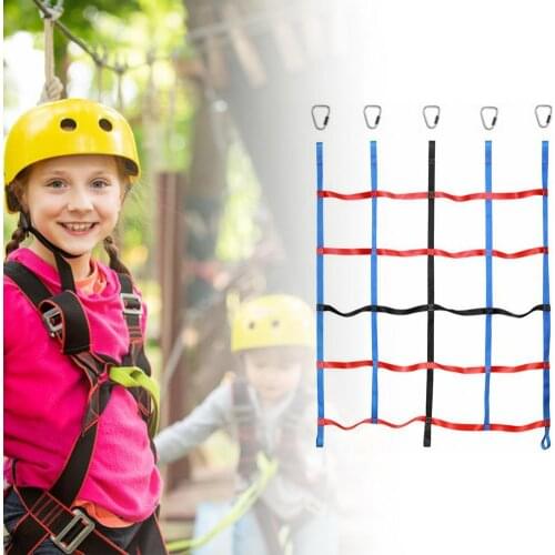80%HOTMultifunctional Three-color Children Physical Training Climbing Net for Kindergarten