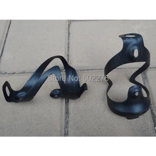 New Carbon Matt Bike water Bottle cage Holder for MTB Mountain Road Cyclocross TT bicycle - 2 Pcs ( CG027 )