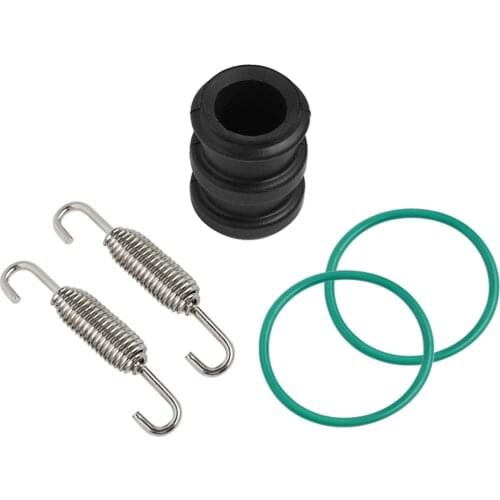 Motorcycle Exhaust Coupler Kit Muffler Exhaust Silencer Tailpipe Rubber Seal O-ring For KTM 250 300EXC MXC XCW XC SX 6D Freeride