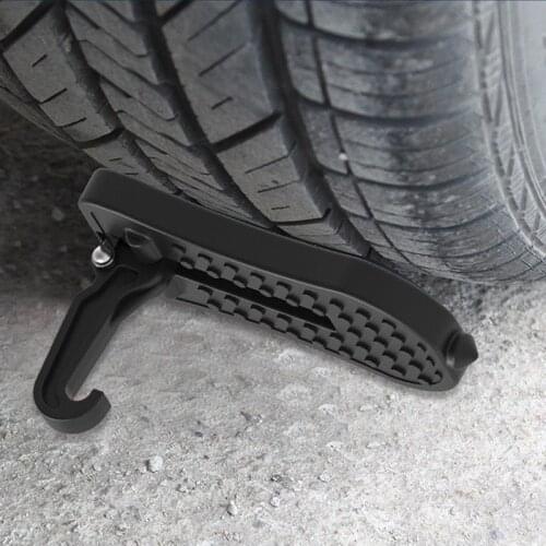 Foldable Pedals Vehicle Rooftop Roof Rack Assistance Door Step Car SUV Slam Latch Doorstep For Jeep Car Accessories