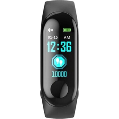M3 Smart Wristband Bracelet Band Heart Rate Blood Pressure Monitor Smart Bracelet Touch Screen Women Men Fintess Clock