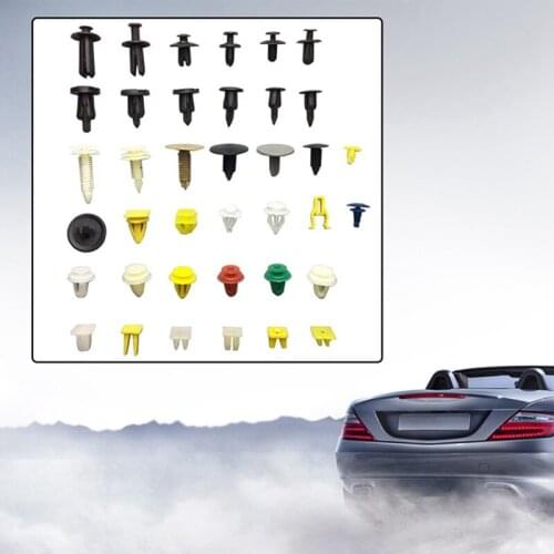 Universal Mixed Auto Car Various Plastic Rivet Fastener Push Pin Bumper Fender Panel Car Accessories