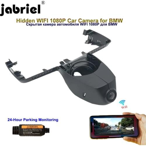 Jabriel Hidden wifi 1080P Car Cam dash camera car dvr for BMW X3 G01 F25 E83 e70 e90 e60 f10 f30 f20 X5 e91 g30 e53 accessories