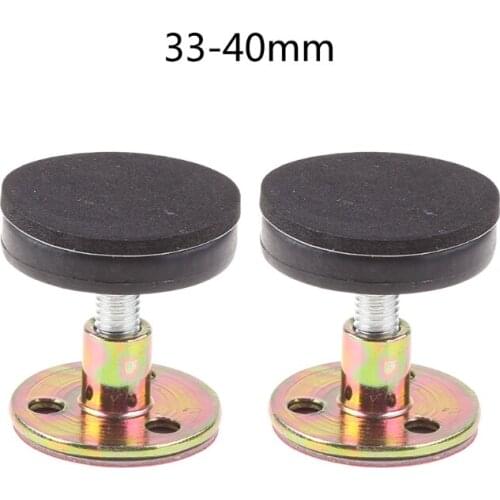 2Pcs Bed Stabilizer Furniture Fixed Bracket Adjustable Wall Stabilizer Self-adhesive Door Stopper Anti-shake Hardware