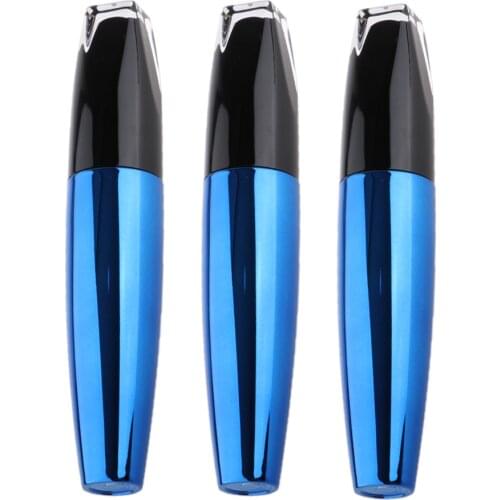 3Pcs Blue 5ml Reusable Portable Empty Eyelashes Tube Mascara Tube Vials Bottle