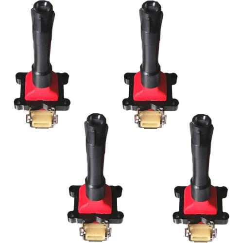 4 IGNITION COIL COILS FIT FOR BMW 320i 318i 318is 1.8L 2.0L E30 E31 coils pack GN10335-12B1 PERFORMANCE 12131726176 12131726177