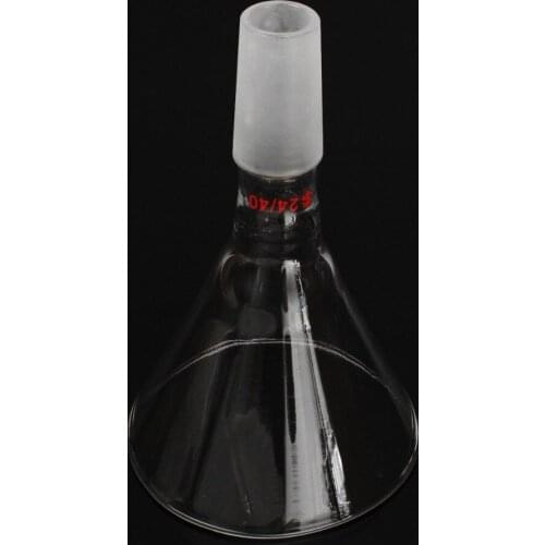 90mm,24/29,Glass Powder Funnel,100ml,Brand New Chemistry Laboratory Glassware
