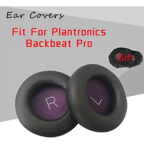 Earpads For Plantronics Backbeat Pro Wireless Headphone Earpad Replacement Headset Ear Pads PU Leather Sponge Foam