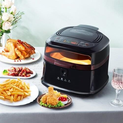 Household Air Fryer 8L Intelligence Smokeless large capacity fried chicken Chip Maker Multifunctional Electric Fryer Oven