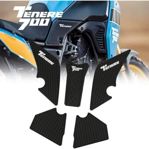 For Yamaha Tenere700 Tenere 700 Rally T7 Rally 2019 2020 2021 Motorcycle Accessories Gas Tank Sticker Fuel Cap Cover Pad Protect