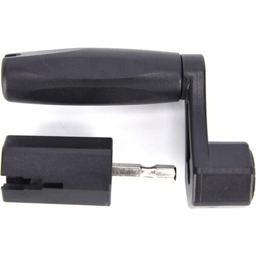 IRIN Black Acoustic Electric Bass Guitar Peg String Winder Head Tools Bridge Pin Puller Drill Hexagonal Remover Tool