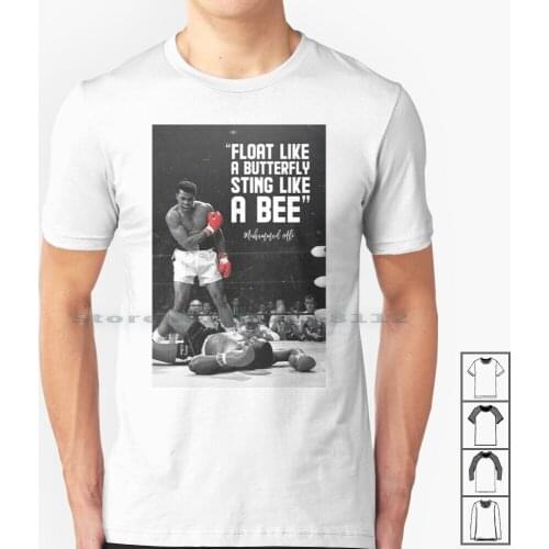 Thrilla Muhammad In Manila T Shirt 100% Cotton Hottime Trend Black Old Boxing Ali Retro Goat Position Vintage Cham White Ko