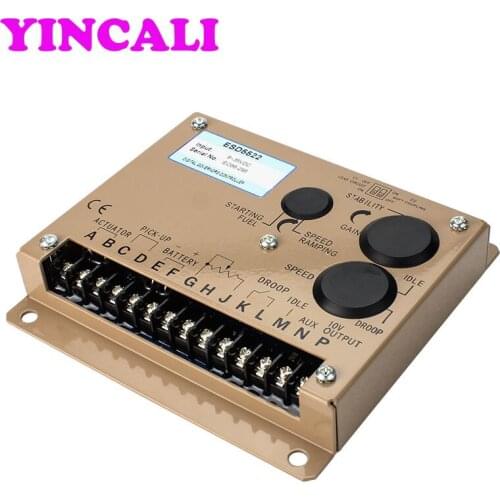 Good Quality Speed Controller ESD5522 diesel generator electronic speed governor Supply 12 or 24 VDC Battery System