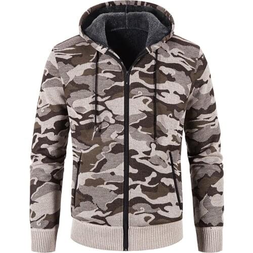 ISHOWTIENDA Mens Camouflage Jackets