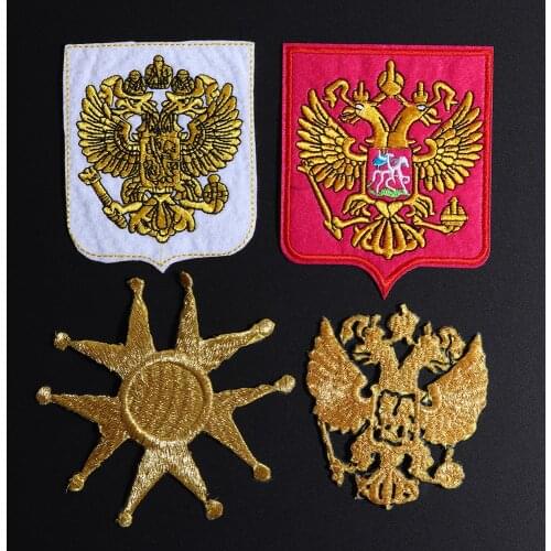 Fine Army National Emblem of Russia Patches Military Police strip Crimean operation Army Soldier Patches Badge Appliques