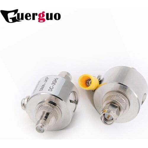 50 Ohm SMA Male to Female RF Coax lightning Arrester Surge Protector for Signal Booster GSM 3G 4G LTE Wireless LAN WiFi Antenna