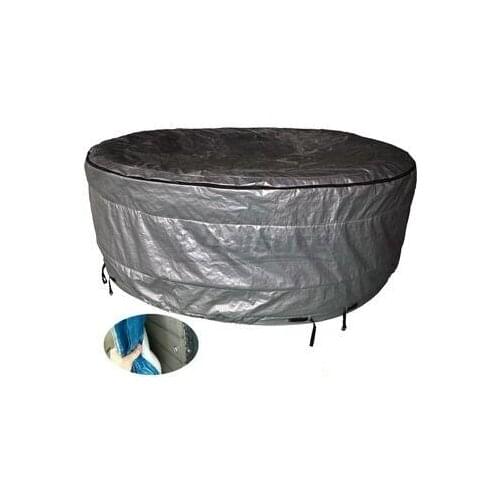 ROUND hot tub spa cover UV insulated Cover bag diameter 198 cm x 91 cm
