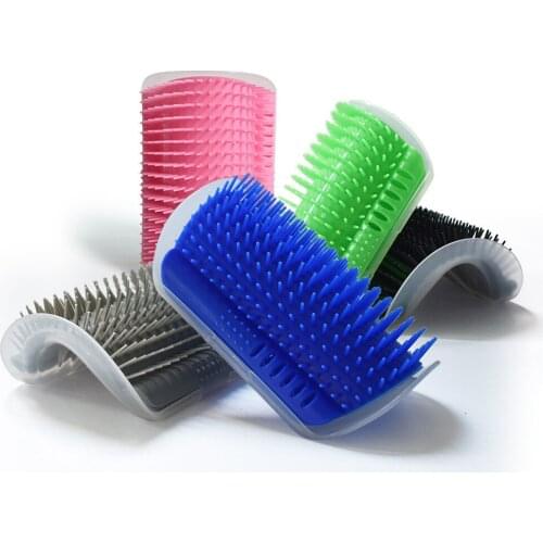 JOYLIVE Scratches Your Face Tickles Cats Brushes Combs Cat Corner Massage Animal Supplies For Cats