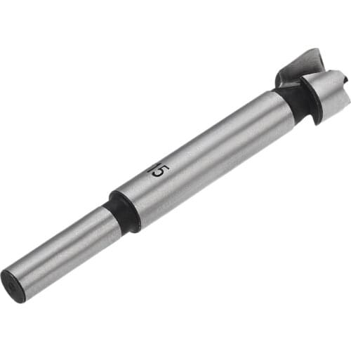 Uxcell Wood Drill Bit 15mm Dia. Hole Saw Carbide Alloy Steel Tip Round Shank for Plywoods, Hardwoods, Soft Woods