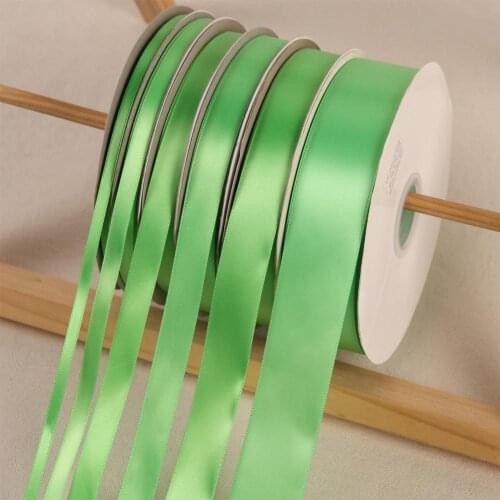 Green Flash Color Ribbon 100 Yards/Roll Polyester Ribbons Wedding Party Christmas Decoration Cake Gift Box Wrap DIY Accessories