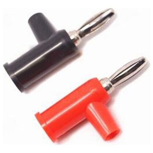 10pcs 4mm Solid Copper Microphone Plug Connector Overlapping Sound Mixer Audio Stereo jack converts for Guitar Bass Chromatic