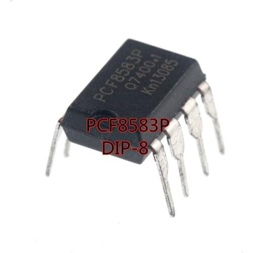 10PCS/LOT PCF8583 PCF8583P DIP-8 Clock / Timing - Real Time Clocks