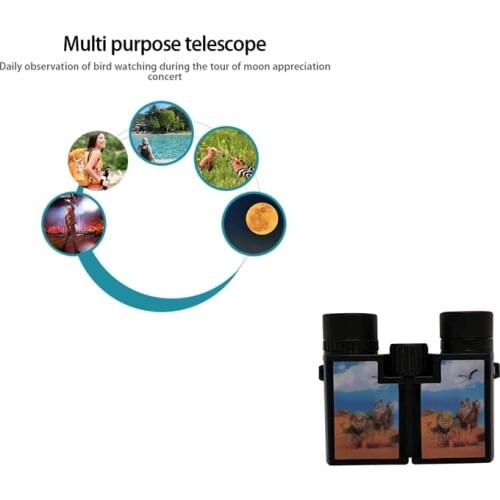 10X22 Binocular Telescope Multipurpose Adult Children Binoculars Magnification Toy Telescope Camping Full Optical Telescopes
