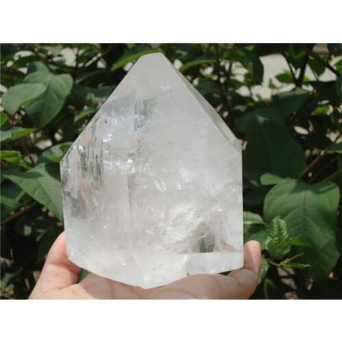 1140g Large NATURAL transparent QUARTZ CRYSTAL POINT HEALING PT1079