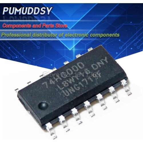 20PCS 74HC00D SOP14 74HC00 SOP SN74HC00DR SN74HC00 SMD new and IC