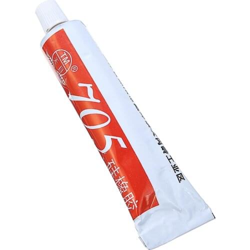 50ml 705 Clear Silicone Glue Rubber Sealant Adhesive Glue Tube For Metal Non-metal Plastic Rubber Bonding Non-toxic