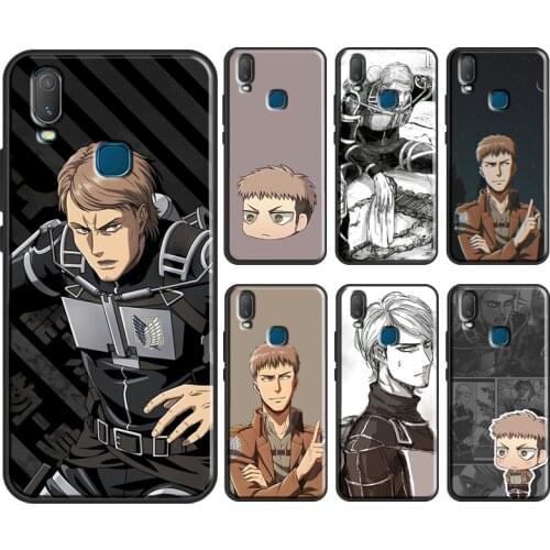 Jean Kirstein Attack on Titan Case For Vivo Y11 2019 V17 Neo V20 SE Y1S Y12 Y17 Y19 Y20 V11 i Y30 Y50 Y70 Y91C Coque