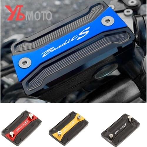 Motorcycle Fluid Reservoir Cap Front Brake Clutch Master Cylinder Cover Fits FOR SUZUKI BANDIT S 650 S650 1250/1250S