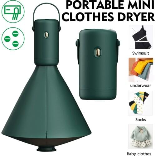 Mini Portable Clothes Dryer Electric Laundry Air Warmer Baby Cloth Drying Machine Clothing Heater Travel Clothes Dryers#DB4
