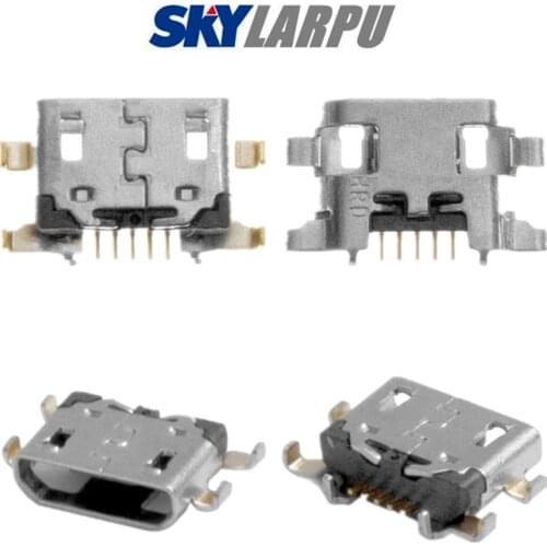 New Charge Connector Compatible For Xiaomi Redmi 5 Plus Cell Phone 5 pin, micro USB type-B Charging port Connector Free Shipping