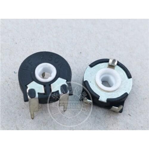 Original new 100% adjustable WRC1505N-PV-B-A50K A50K potentiometer foot distance 12.5MM H hole (SWITCH)