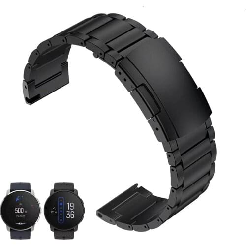 22mm Titanium Strap for Samsung Galaxy watch/Gear S3/Huawei GT2 46mm/Amazfit GTR Quick folding buckle strap for Huawei watch 3