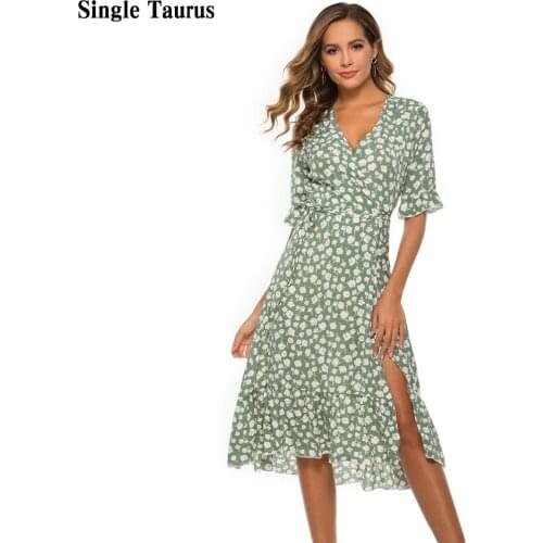 Single Taurus Womens Beach Dresses