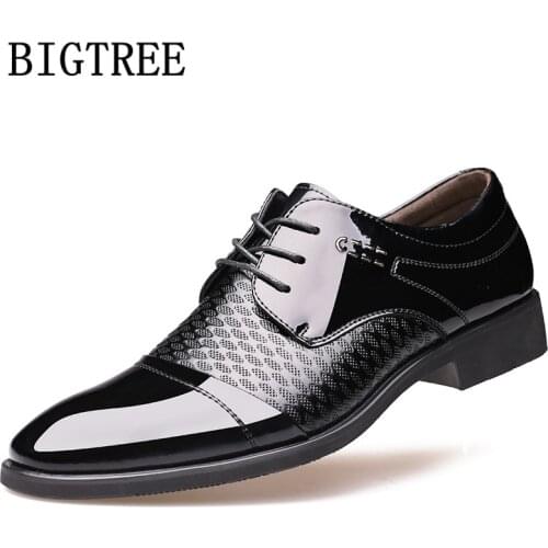 Wedding Shoes Men Formal Designer Shoes Men Formal Coiffeur Italian Shoes Men Classic Brown Dress Sapato Social Masculino Couro