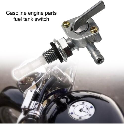 ON/OFF Universal Fuel Shut Off Valve Tap Replacement For Generator Gas Engine Tank Switch Fit 1/4" Hose Tap Auto Parts Accessory