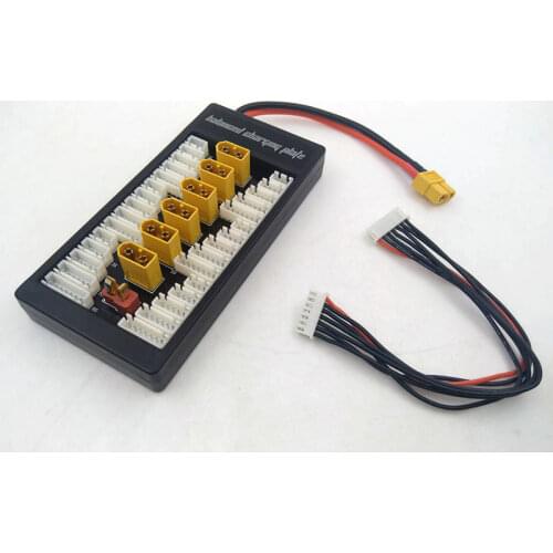 XT60 Lipo Battery Charger Parallel Balanced Charging Plate Board XT60 B6 UN-A6 Charger for IMAX B6