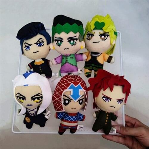 12 styles Anime Jojo Bizarre Adventure Cosplay Props Jojo Plush Toy Doll